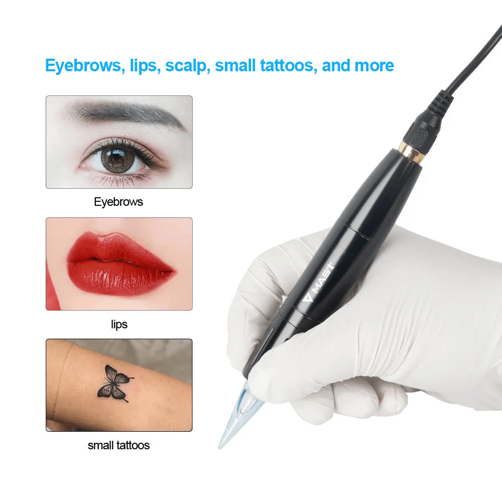 Dragonhawk Tattoo Machine Rotary Pen With 2.0MM - 3.0MM Adjustable Stroke Permanent Makeup SMP | Mast Magi - The Perma