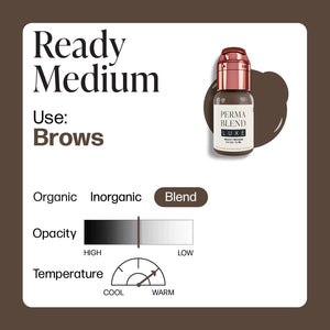 Perma Blend Luxe PMU Ink - Ready Set, Go Pre - Modified Set - Ready Medium 15ml - The Perma