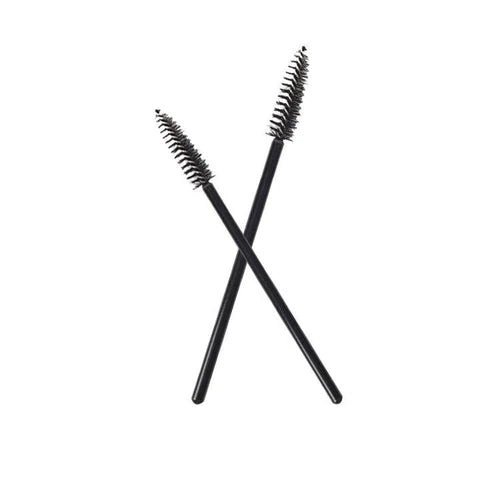 POPU Disposable Eyebrow Brush 50pcs – Black
