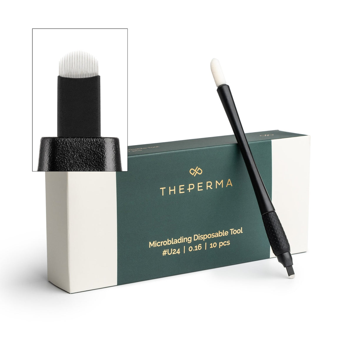 The Perma Microblading Disposable Tools U24 0.16 – 10 pcs pack