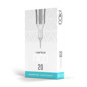 Vertix Pico 5 Round Shader cartridge needle tip detail